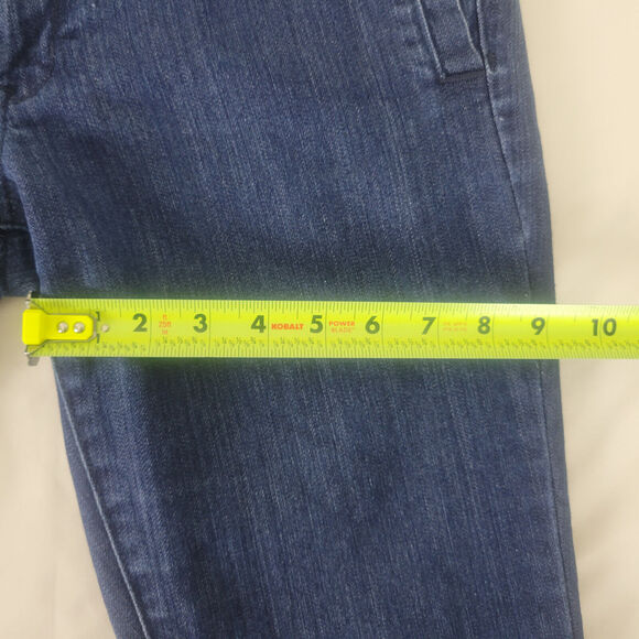 Old Navy Jeans Womens 8 Blue Low‎ Rise The Diva Straight Leg Dark Wash Denim - Picture 5 of 13